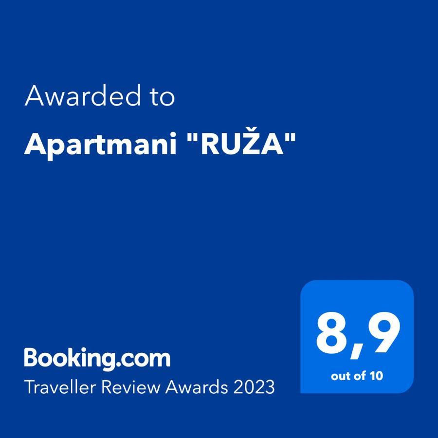 Apartmani "Ruza" Porat  Eksteriør bilde